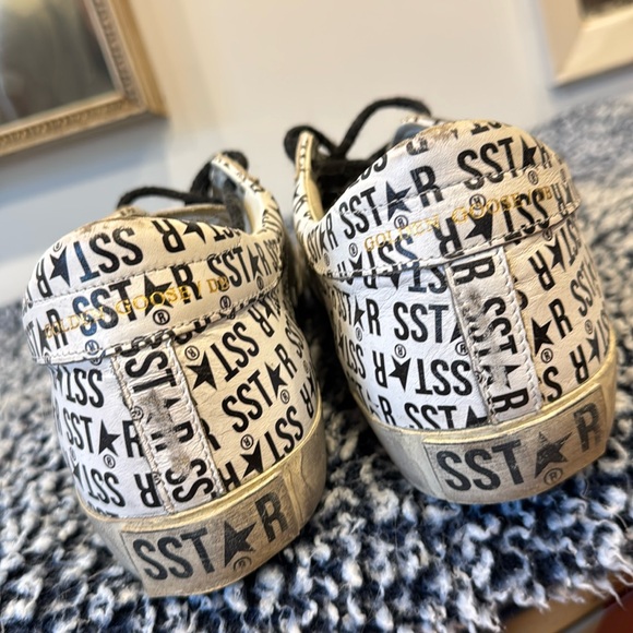 Golden Goose Superstar - in white leather stamped with the “SS⭐️R” abbreviation - Picture 4 of 12